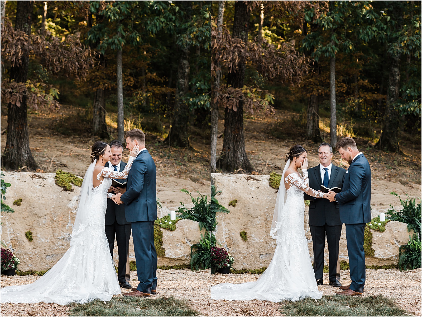 Amber Lowe Photo,Fall Wedding,Green Meadow Country Club,Groom Reaction,Knoxville Family Photographer,Knoxville Wedding Photographer,Lamon's Jewelers,Linkous,Swank Floral,White Lace and Promises,first look,